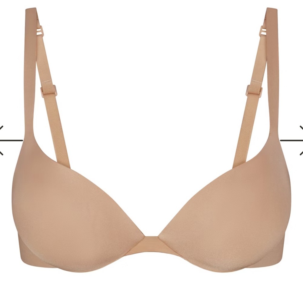 SKIMS ULTIMATE STRAPLESS PUSH-UP BRA | CLAY - CLAY / 34 / C